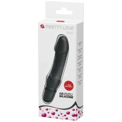 Pretty Love Vibro Stev 11 x 2.8 cm Noir